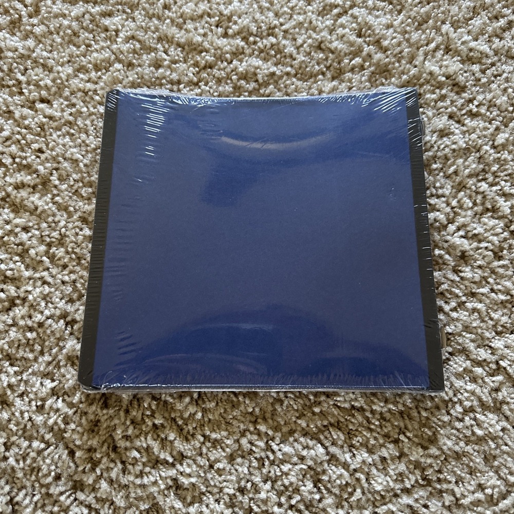 Creative Memories 7x7 Black‎ 'N Blue Scrapbook Pages 12 Refill Sheets 2004 - Picture 2 of 2